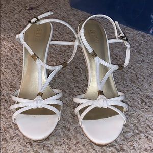 Wedge Sandals (minor scuffing in heel as shown)